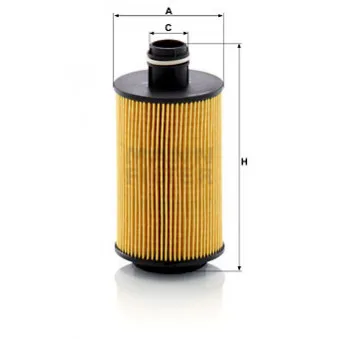 Filtre à huile MANN-FILTER HU 7030 z