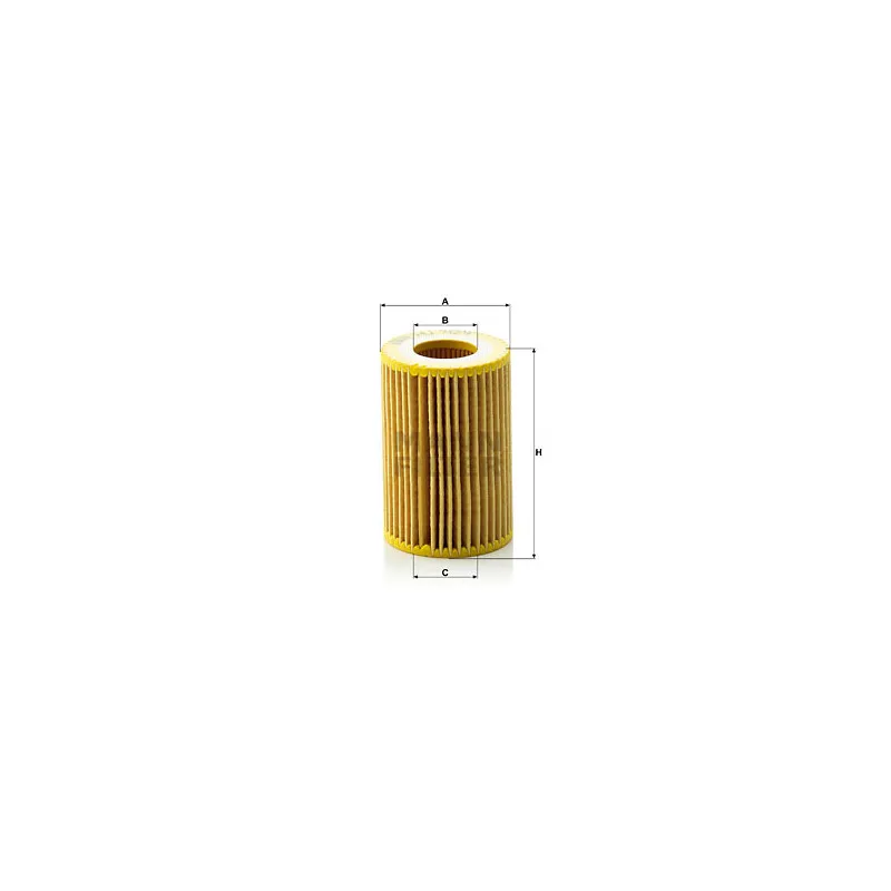 Filtre à huile MANN-FILTER HU 712/9 x