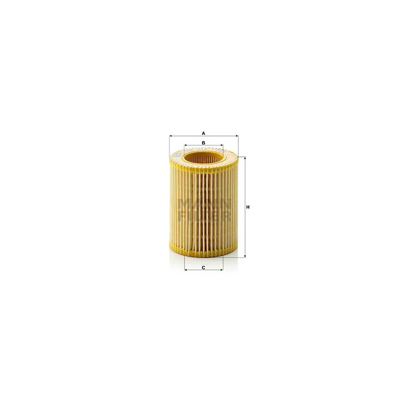 Filtre à huile MANN-FILTER HU 714 x