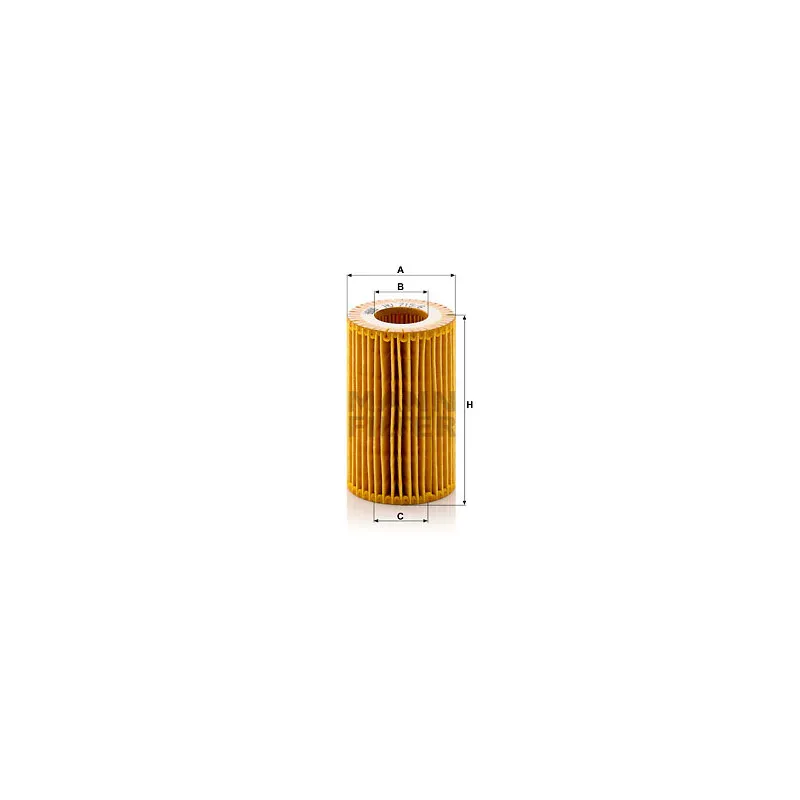 Filtre à huile MANN-FILTER HU 715/6 x