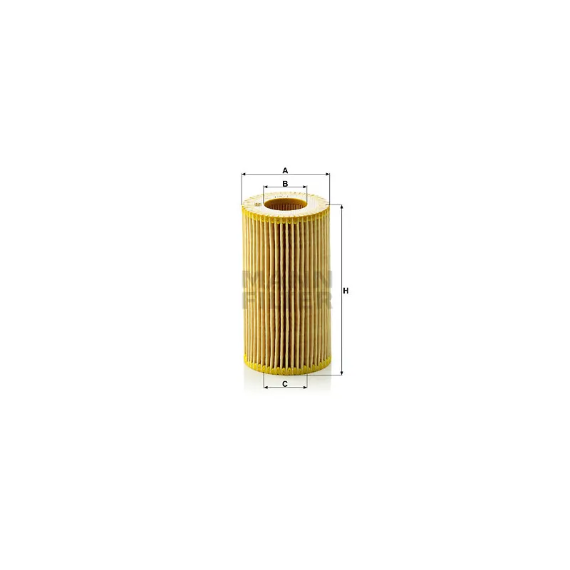 Filtre à huile MANN-FILTER HU 718/1 n