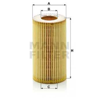 Filtre à huile MANN-FILTER HU 718/1 y