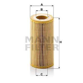 Filtre à huile MANN-FILTER HU 719/8 y