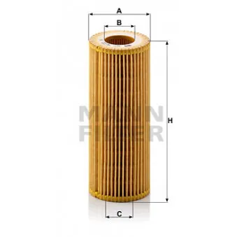 Filtre à huile MANN-FILTER HU 722 y
