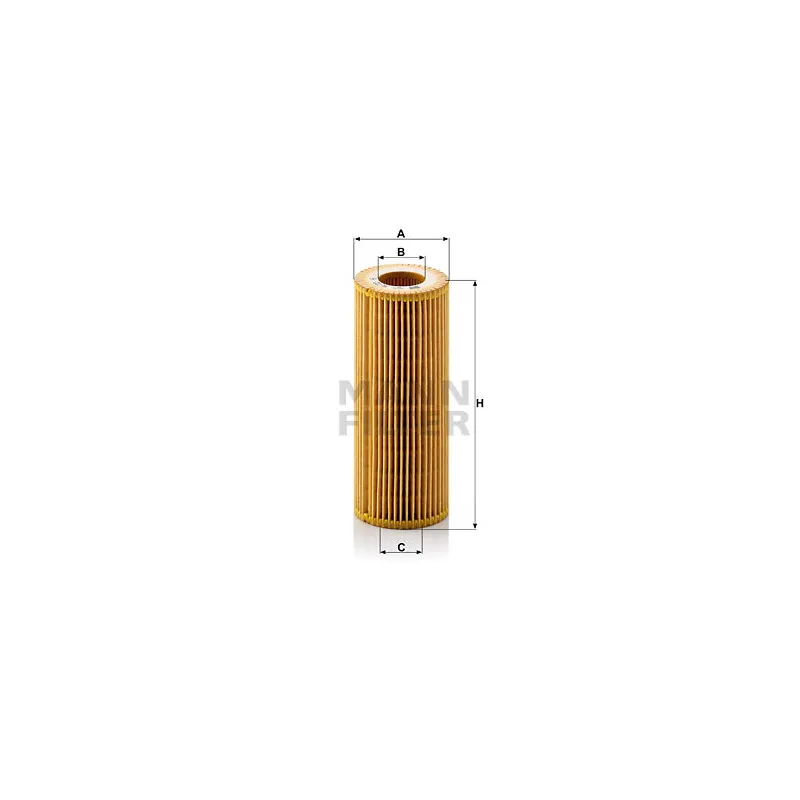 Filtre à huile MANN-FILTER HU 722 y