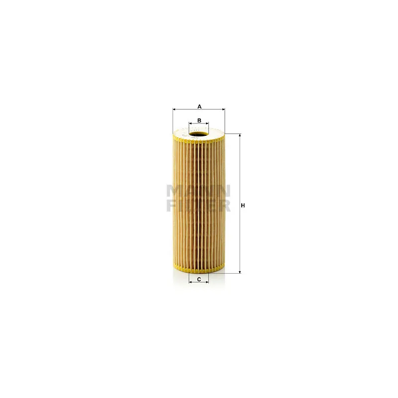 Filtre à huile MANN-FILTER HU 727/1 x