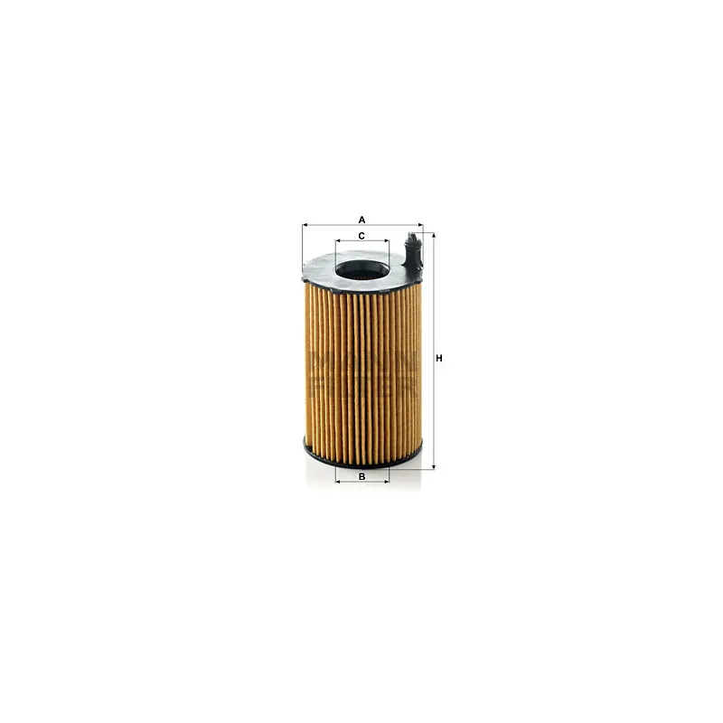 Filtre à huile MANN-FILTER HU 8005 z