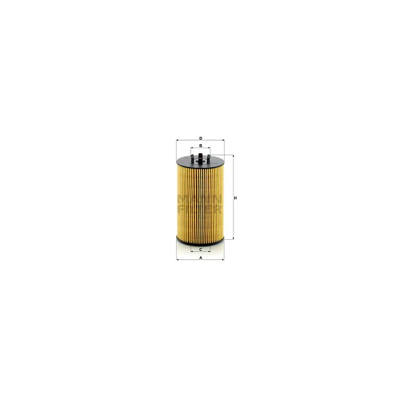 Filtre à huile MANN-FILTER HU 8012 z