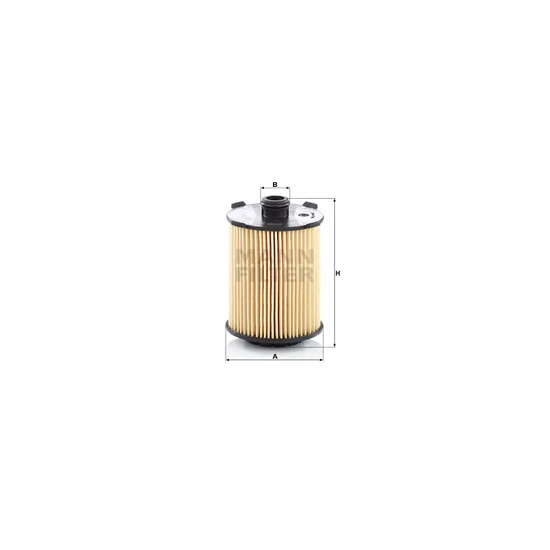 Filtre à huile MANN-FILTER HU 8014 z