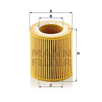 Filtre à huile MANN-FILTER HU 816 z KIT