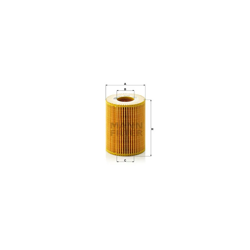 Filtre à huile MANN-FILTER HU 820 x