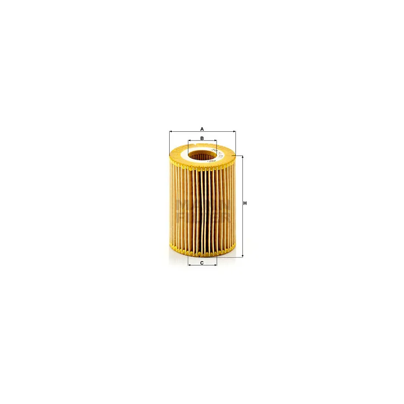 Filtre à huile MANN-FILTER HU 821 x