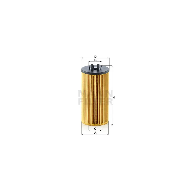 Filtre à huile MANN-FILTER HU 835/1 z