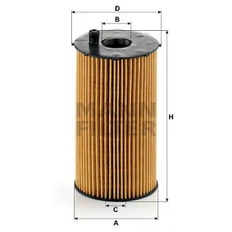 Filtre à huile MANN-FILTER HU 934/1 x