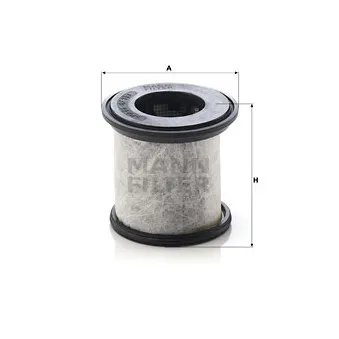 Filtre, ventilation du carter-moteur MANN-FILTER LC 7002