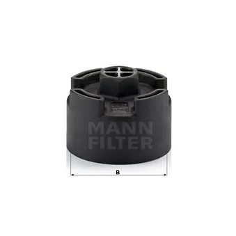 Clé pour filtre à huile MANN-FILTER LS 6/2