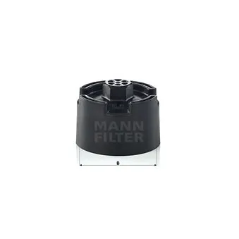 Clé pour filtre à huile MANN-FILTER LS 7/3