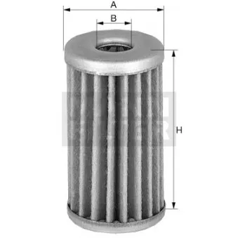 Filtre à carburant MANN-FILTER P 43/1