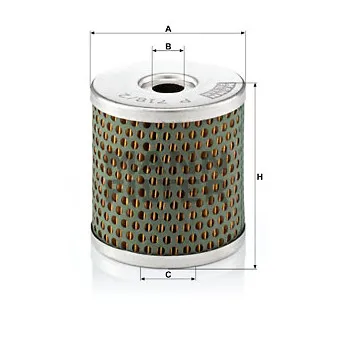 Filtre à carburant MANN-FILTER
