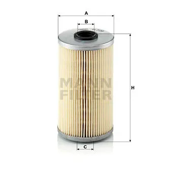 Filtre à carburant MANN-FILTER P 726 x