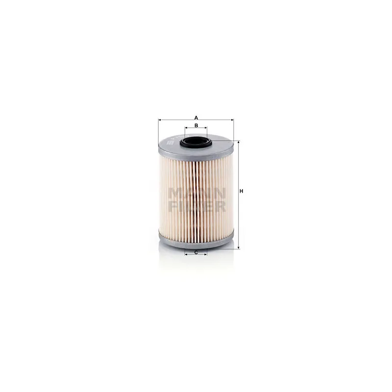 Filtre à carburant MANN-FILTER P 733/1 x