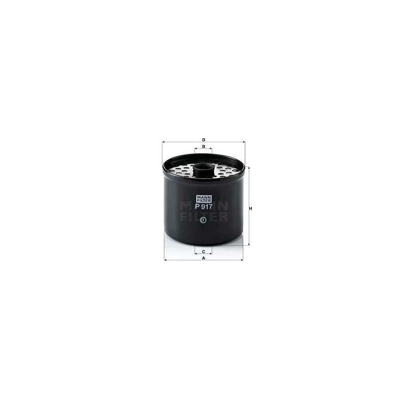 Filtre à carburant MANN-FILTER P 917 x