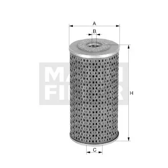 Filtre à carburant MANN-FILTER P 935