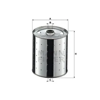 Filtre à huile MANN-FILTER PF 1155 n