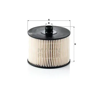 Filtre à carburant MANN-FILTER PU 1018 x
