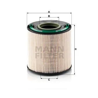 Filtre à carburant MANN-FILTER