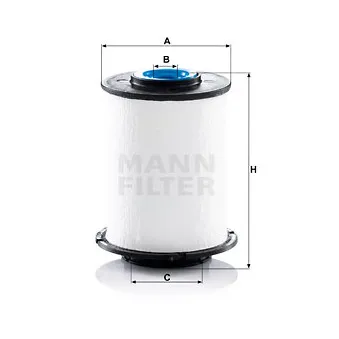 Filtre à carburant MANN-FILTER PU 7012 z