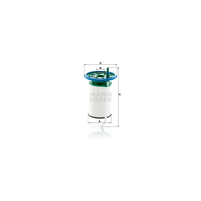 Filtre à carburant MANN-FILTER PU 7015