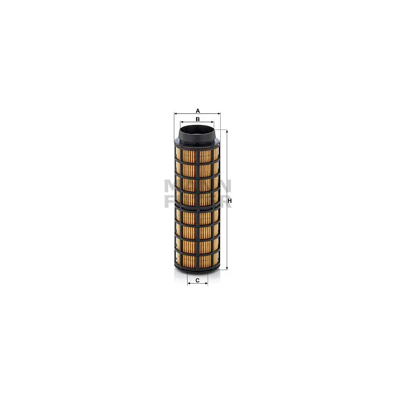 Filtre à carburant MANN-FILTER PU 7017 z