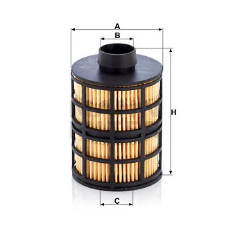 Filtre à carburant MANN-FILTER PU 723 x