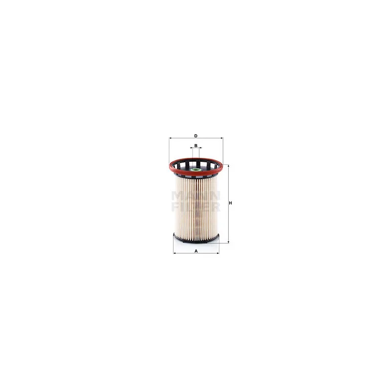Filtre à carburant MANN-FILTER PU 8008/1