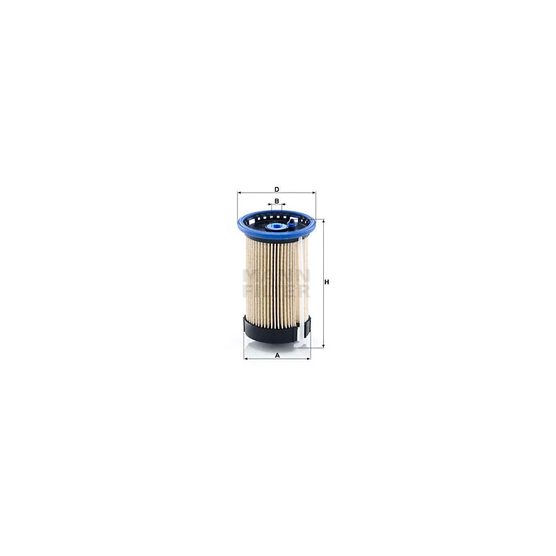 Filtre à carburant MANN-FILTER PU 8015