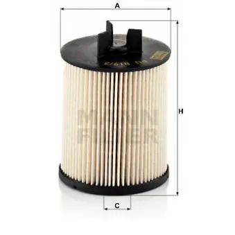 Filtre à carburant MANN-FILTER PU 819/3 x