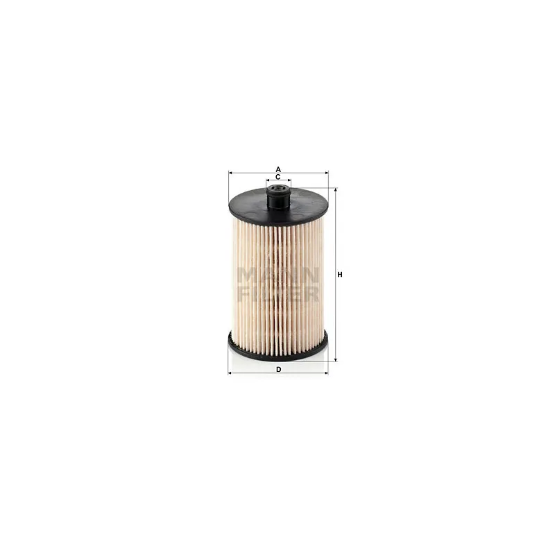 Filtre à carburant MANN-FILTER PU 823 x