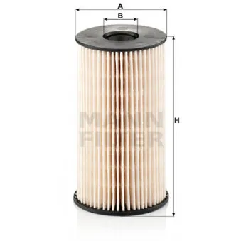 Filtre à carburant MANN-FILTER PU 825 x