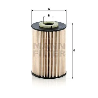 Filtre à carburant MANN-FILTER PU 9003 z