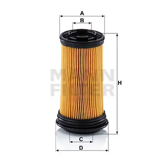 Filtre d'urée MANN-FILTER U 5001 KIT