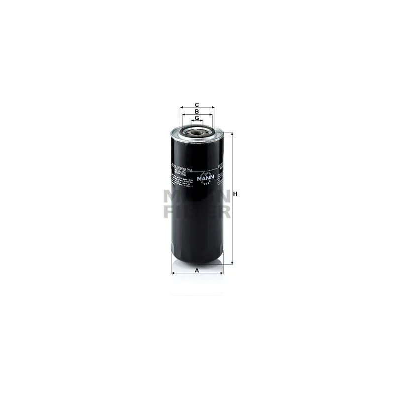 Filtre à carburant MANN-FILTER WK 11 102/5