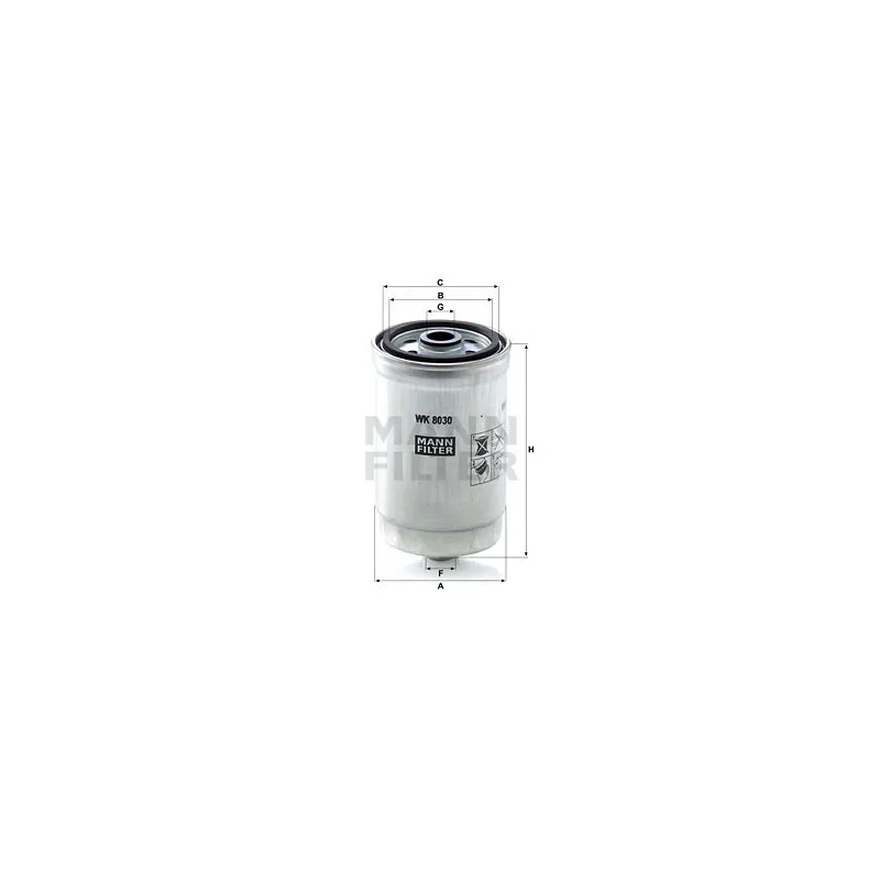 Filtre à carburant MANN-FILTER WK 8030