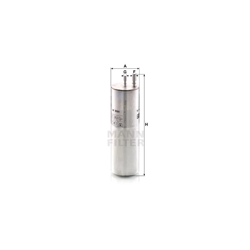 Filtre à carburant MANN-FILTER WK 8058