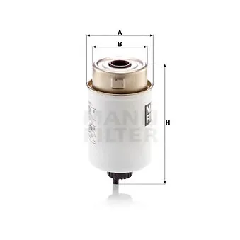 Filtre à carburant MANN-FILTER WK 8108
