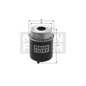 Filtre à carburant MANN-FILTER