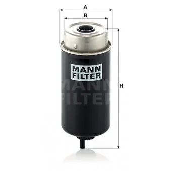 Filtre à carburant MANN-FILTER WK 8172
