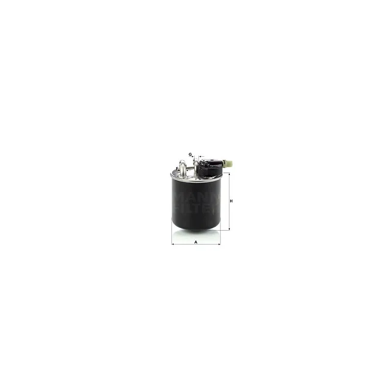 Filtre à carburant MANN-FILTER WK 820/14