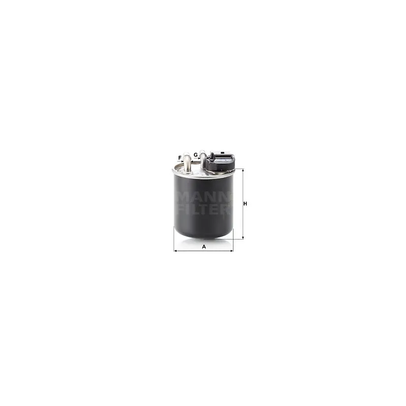 Filtre à carburant MANN-FILTER WK 820/16