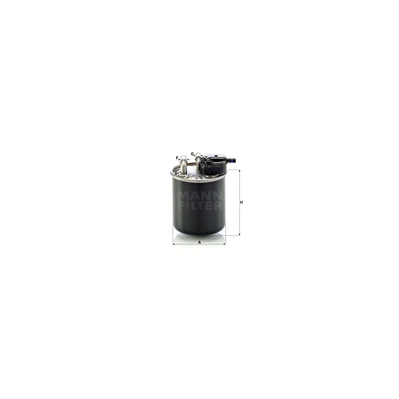 Filtre à carburant MANN-FILTER WK 820/21